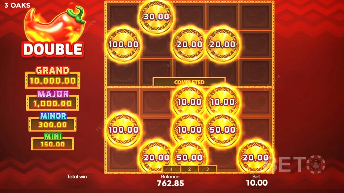 3 Hot Chillies Hrací automat s pálivou papričkou a výherními symboly